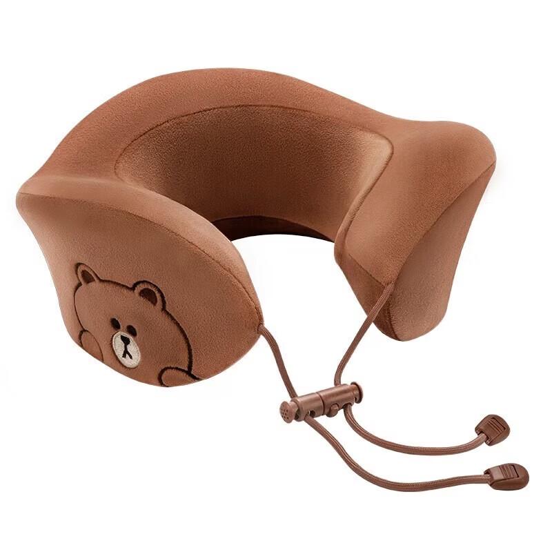 OGAWA LINE FRIENDS Portable U-Shaped Neck Massager Pillow CN plug (adapter included)