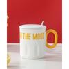 Creative Retro Ceramic Cups High Appearance Level Drinking Cups Couple Mugs LIDS  Personalized Cups  Coffee Cups