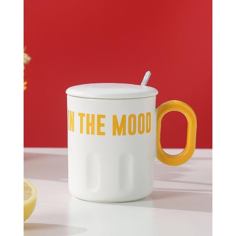 Creative Retro Ceramic Cups High Appearance Level Drinking Cups Couple Mugs LIDS  Personalized Cups  Coffee Cups