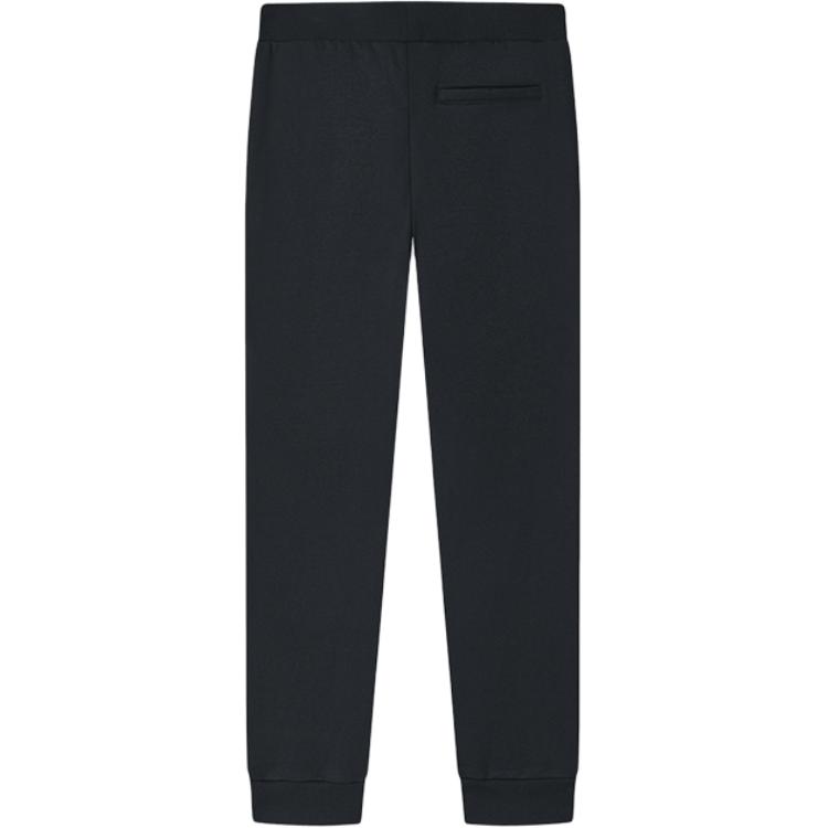 FILA Heritage Series Fashion Casual Comfortable Solid Color Knitted Sports Pants Women Pants Deep-Black F11W348614F-BK