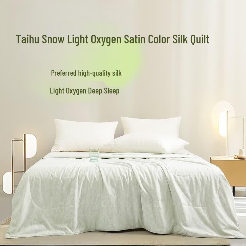Taihu Snow Light Oxygen Tussah Silk Comforter 200cm*230cm