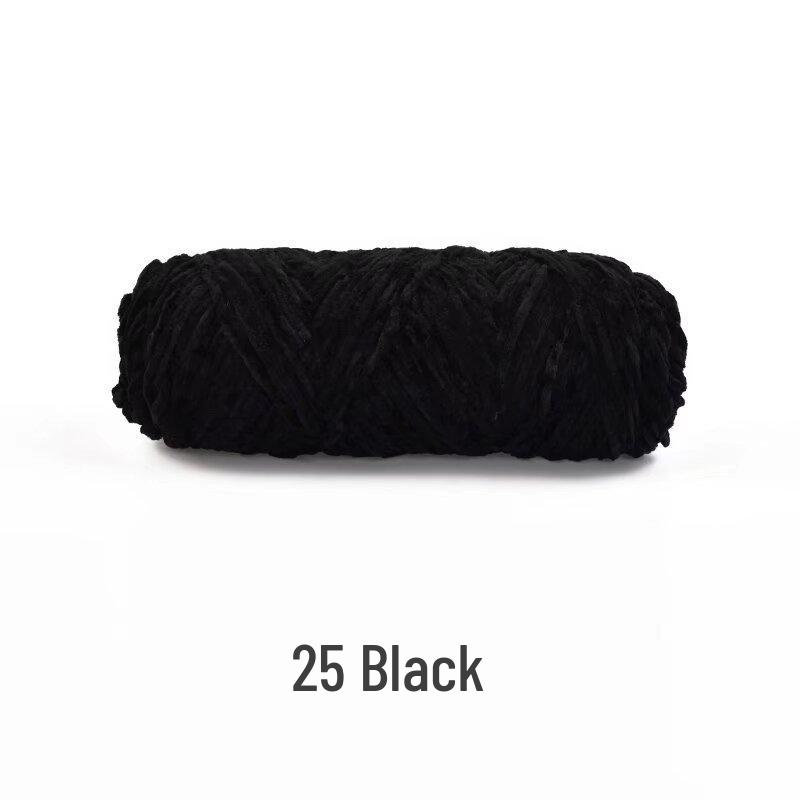 Handmade Chenille Yarn Ball: Velvet Thick Crochet and Knitting Material