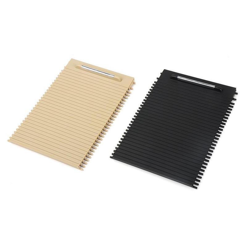 For Honda RE1 RE2 RE4 Car Console Armrest Storage Box Sliding Shutters Cup Holder Roller Blind Cover For Honda CRV 2007-2011