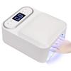 48W UV LED Nail Lamp with PU Hand Pillow 2-in-1 Gel Dryer Auto Sensor 3 Timer Detachable Base LCD Display Salon Home DIY