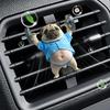 Chien Musclé Mignon Clip d'Aération de Voiture en Acrylique Désodorisant Diffuseur d'Arôme