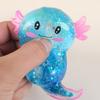 Glitter Salamander Squeeze Toy Stress Relief Cartoon Salamander Sugar Ball Sensory Toy Decompression Clear Animal Fidget Toy