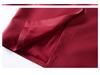 2024 Spring Red Elegant Two-Piece-Style Slimming Dress for Middle-Aged Women