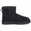 New UGG Classic Mini UGG Rubber Logo 'Black' Women's 1108231-BLK