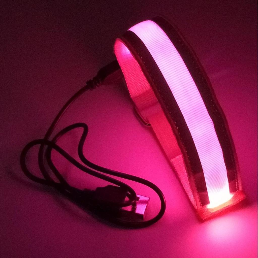 LED Night Running Fluorescent Armband and Ankle Band