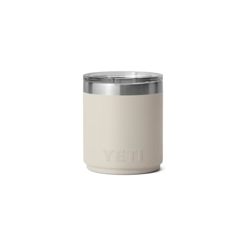 YETI Rambler 10 Oz. Stackable Lowball 2.0 Vacuum Insulated Stainless Steel with MagSlider Lid, Cape Taupe