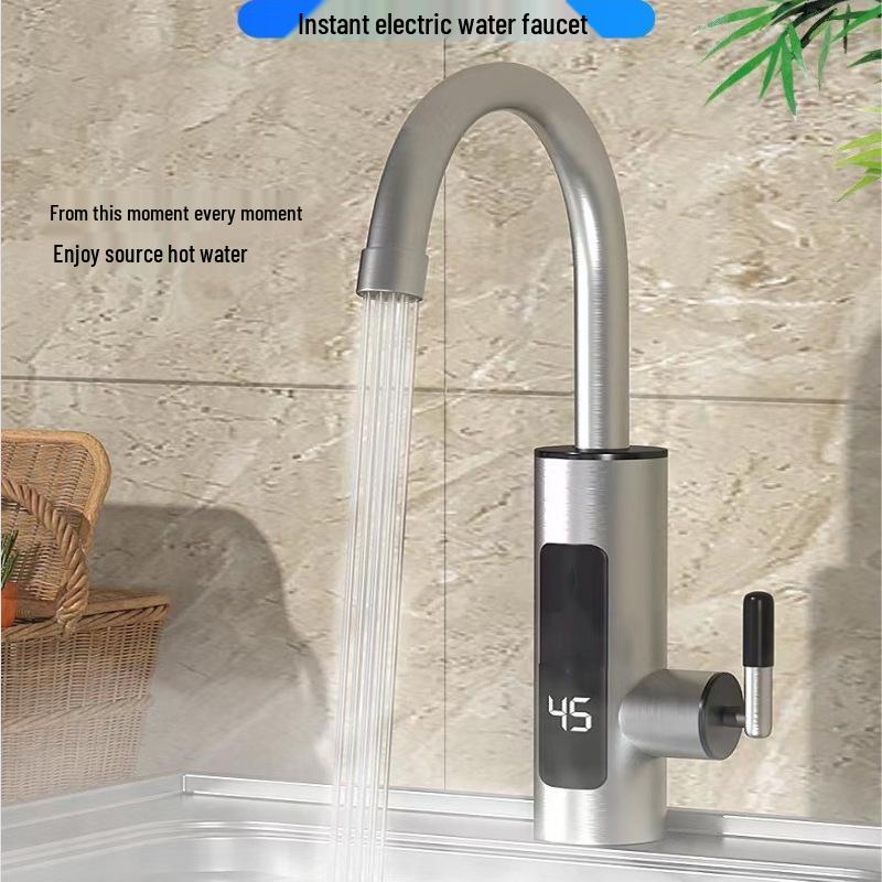 Quick-Heating Dual-Use Electric Water Faucet with Digital Display