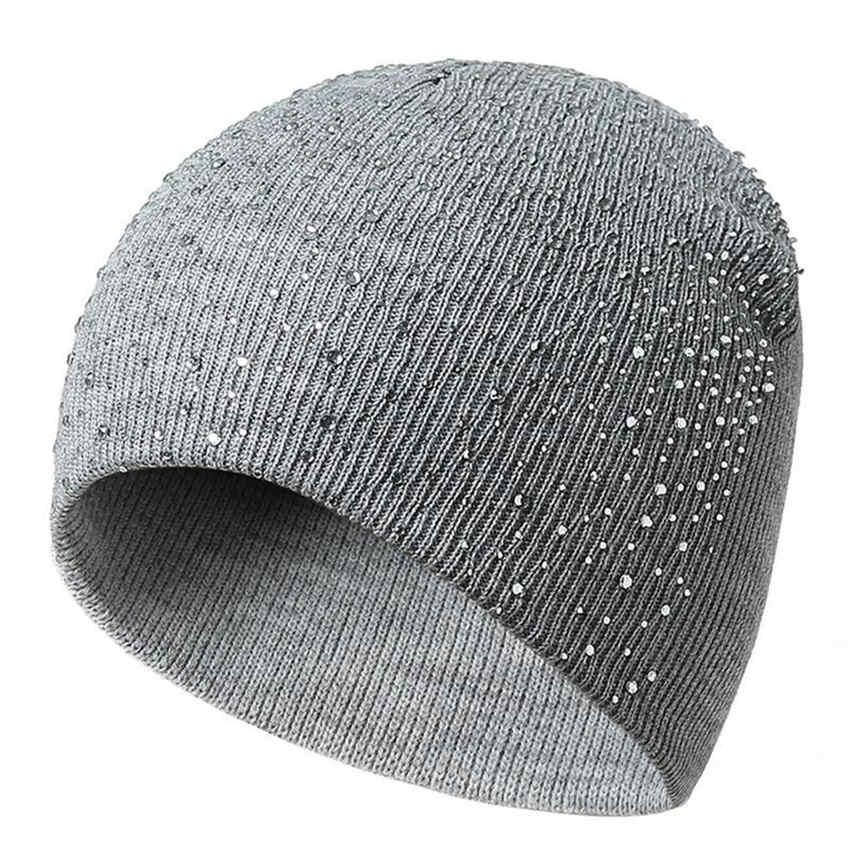 Men Women Baggy Warm Crochet Winter Wool Knit Ski Beanie Slouchy Caps Hat