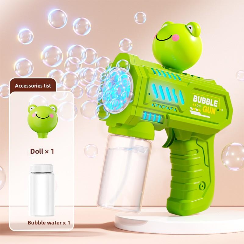 Childrens Electric Animals Bubble Machine Toys For Kids Elephant Rabbit Chicken Automatic Bubbles Gun Outdoor Toy Birthday Gifts