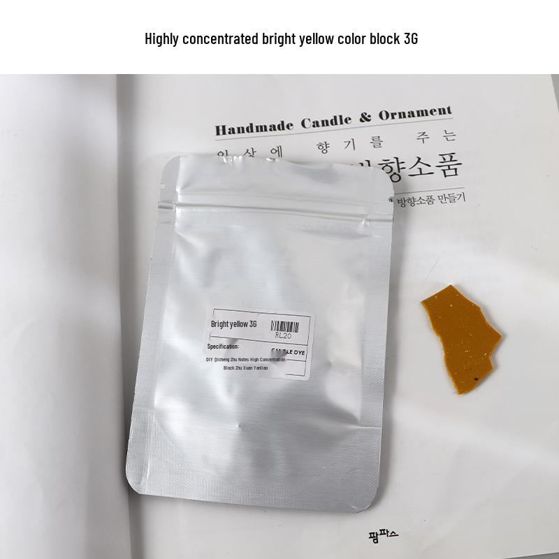 High-Concentration DIY Candle Pigment: Solid Pigment for Easy and Strong Wax Coloration
