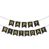 Elegant Birthday Decorations for Men: Number Balloons and High-Class Atmosphere for Husband or Boyfriend's Surprise Party.