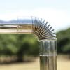 60MM Edelstahl 90 Grad Bogen Schornsteinrohr Biegung 90° Mehrwandiges Ofenrohr Für Camping im Freien Holzöfen Schornstein