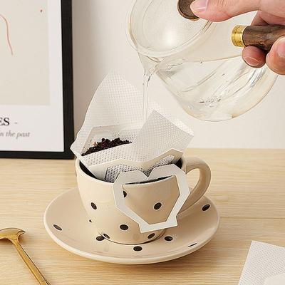 30Pcs V-Shaped Coffee Filter Eco-Friendly with Hanging Ears Coffee Powder Filter Bag Disposable Coffee Filter Bag