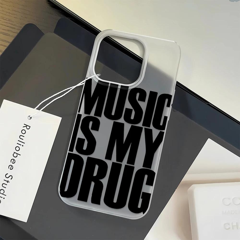 ILove Music Art Phone Case For iPhone 13 CaseiPhone 17 15 12 14 11 16 Pro Max 12 13 XR XSShockproof Clear Cover Soft Funda Case