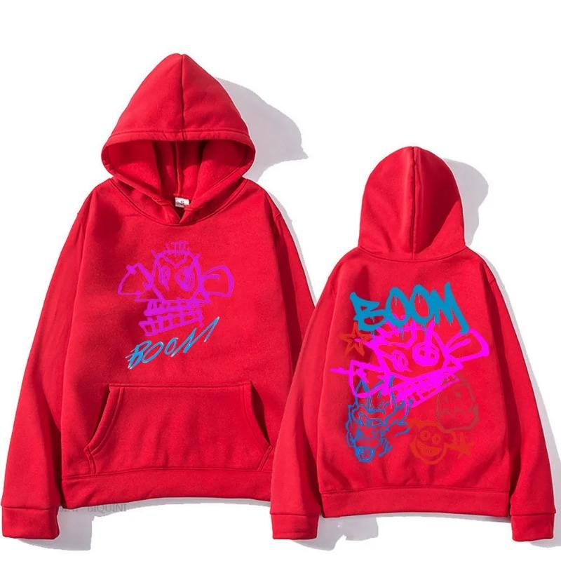 Arcane Jinx Cartoon Kapuzenpullover Langarm Harajuku Kawaii Mode Sweatshirt Grafikdruck Vintage Kleidung Niedliche Kapuzenpullover & Sweatshirts Herren