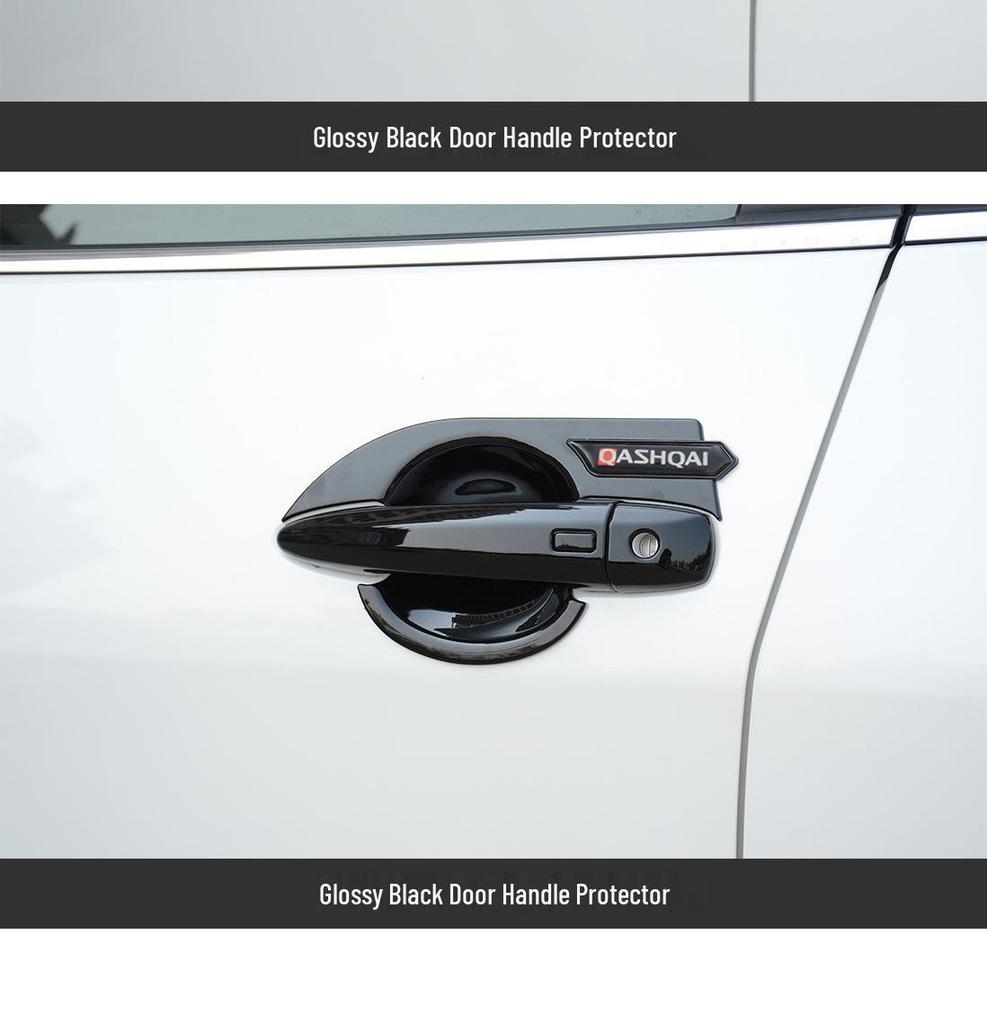Qashqai Außentürgriffschalen-Aufkleber - Kratzschutz & Dekorative Zubehörteile