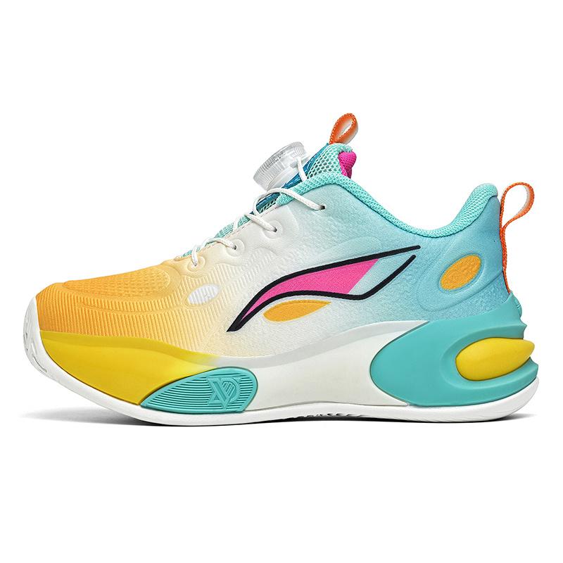 Fashion Designer Basketball Shoes Kids Trainers Lightweight Breathable Boys Basketball Sneakers Non-slip Children's Sports Shoes