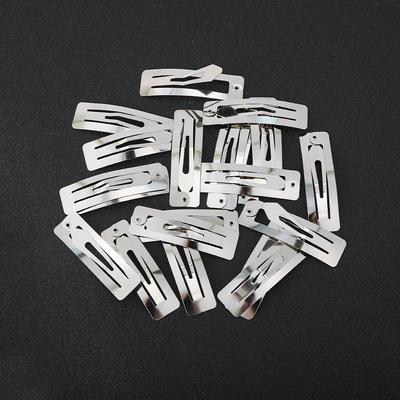 10/20/40 Stück 5cm Silbern Y2K Haarspange BB Haarspangen für Mädchen Metall Schnappverschluss Haarnadeln Spangen Haaraccessoires