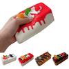 Super Soft Simulation Bread Squishy Toy Anxiety Relief Realistic Food Pinch  Home Decoration