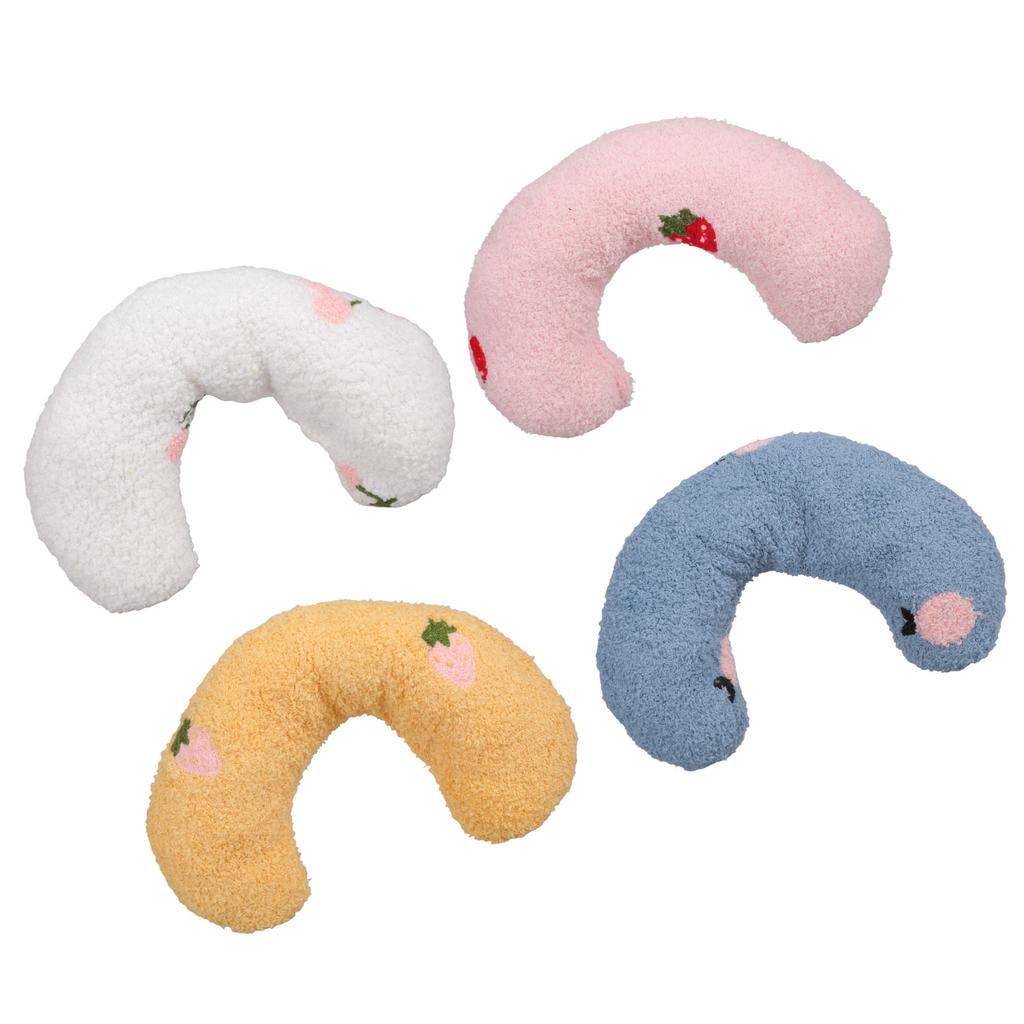 4PCS Washable Removable Cover Cats Toy Pillow for Easy Cleaning and Maintenance Entertainment Cushion Rest Place Pillow