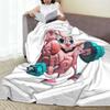Train Your Brain – Fun Mental Fitness Art Blanket Breathable Fleece Throw Blanket for Home Bedroom Travel Throws Bedspread Quilt