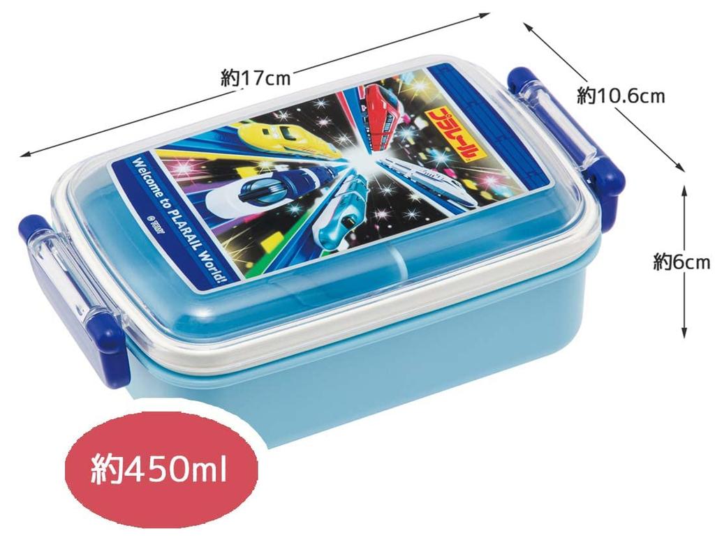 Skater Lunch Box 450ml Plarail 23 Children's Made in Japan RBF3ANAG-A
