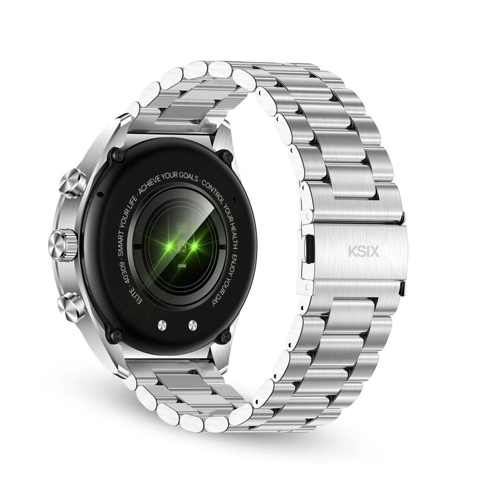 Ksix Elite Smartwatch 1,43 Zoll AMOLED Silber