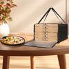 Sac de Livraison de Pizza Alimentaire Imperméable Réutilisable Chaud Froid Isolé Sac de Transport de Rangement pour Pizza et Aliments Épicerie Pique-nique Sac Alimentaire Portable