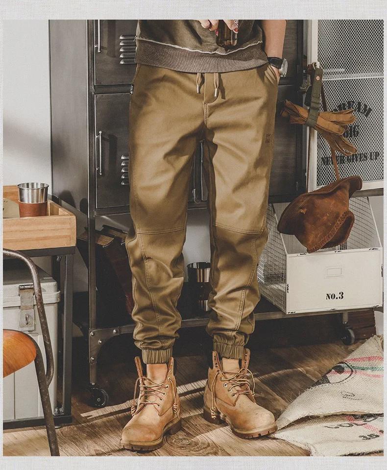 Men's American Retro Loose-Fit Wide-Leg Overalls - Autumn Casual Straight Pants