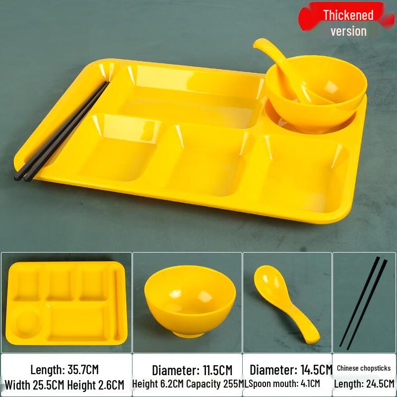 Commercial Melamine Divided Tray