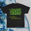 Marilyn Manson Porträt Amerikanisches Familienlogo Amerikanisches T-Shirt Lustig Größe S bis 5XL