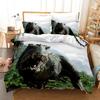 3D Dinosaur Duvet Cover Jurassic Bedding Set for Kids Boys Teen Queen/King/Full/Twin Microfiber Quilt Cover with 1/2 Pillowcase