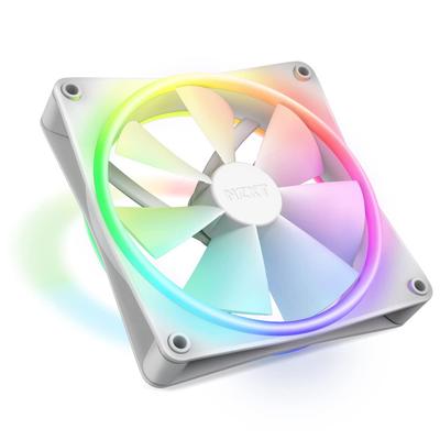 Wentylator obudowy PC NZXT F140 RGB DUO FN1829 [Biały] RF-D14SF-W1