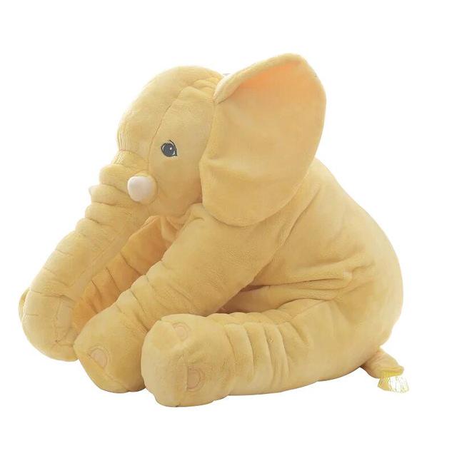 40/60cm Large Plush Elephant Doll Soft Cuddly Stuffed Animal Pillow Cute Toy Gift for Kids