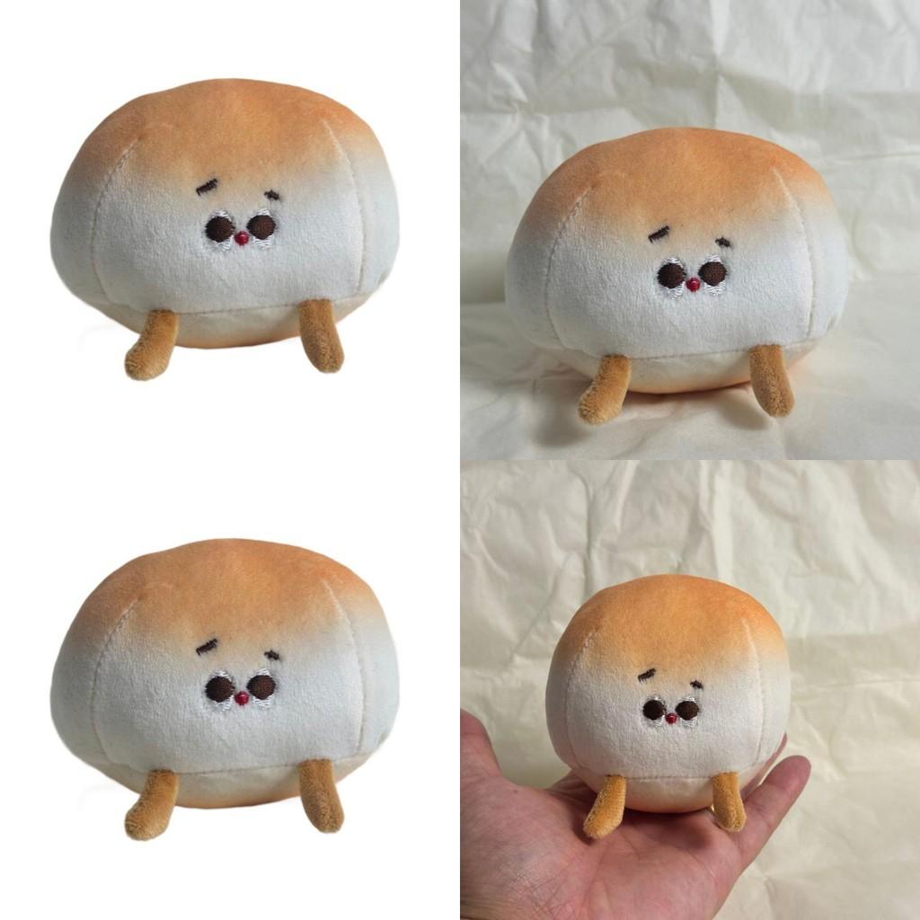 Cute Ins Style Mini Bun Plush Keychain Soft And Squishy Backpack Accessory For Kids