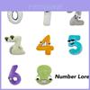 Entzückende Number Lore Plüsch-Babypuppe Weich Gefüllt Lernspielzeug Heimdeko Weihnachtsgeschenk