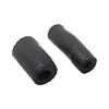 UPANBIKE Bicycle Ergonomic PU Handlebar Soft Bike Grips for Mountain Bikes and Road Bikes Grips, Push-On 22.2mm Non-Slip (Black/Short)