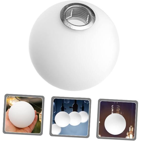 Angoily Spherical Lampshade Decorative Pendant Light Shade Mount Lamp Shades Living Globe Lights Replacement Globe Lamp Shade Round Ceiling Light
