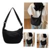 Crescent Bag for Women Men Crescent Shoulder Bag Retro Canvas Crossbody Bag Slouchy Corduroy Dumpling Bags Purses Gifts
