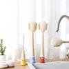 5 in 1 Bottle Cleaning Brush with Long Handle Baby Bottles Straws Nipples Narrow Containers Sponge Knot Cleaning Brush