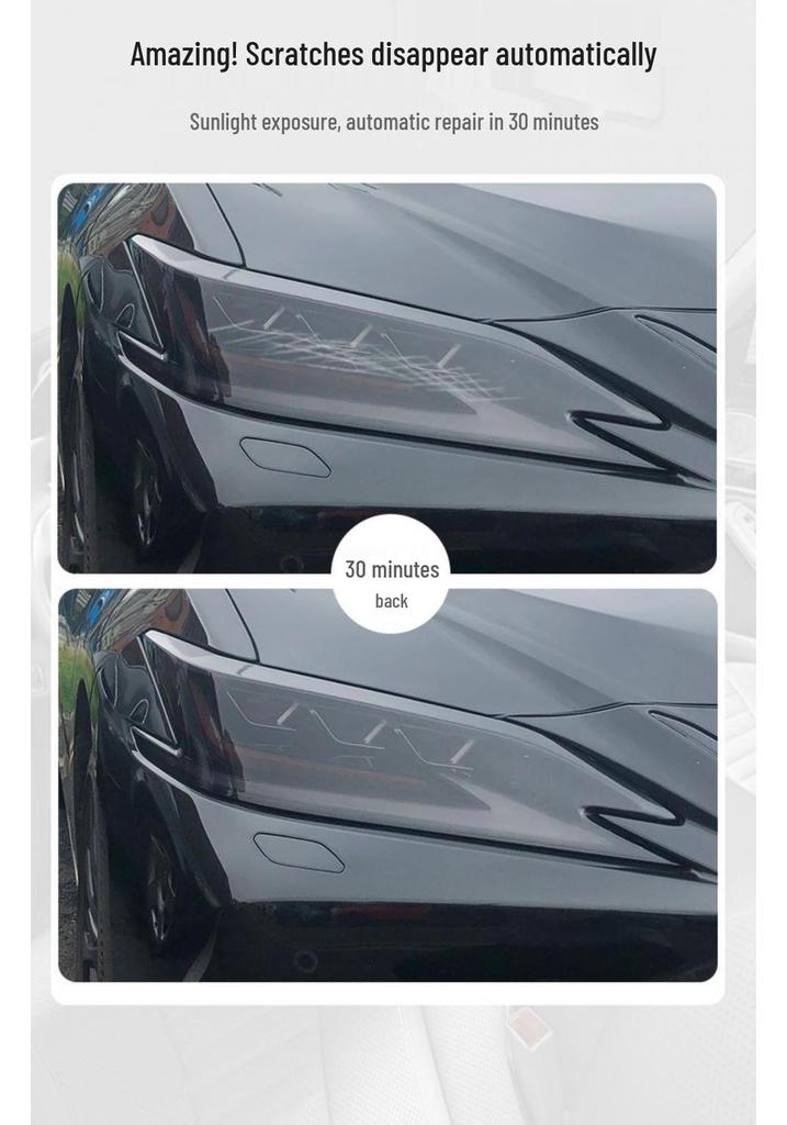 Lexus Smoked Light Film: Headlight & Taillight Color-Changing TPU Sticker