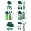 Irish Makeup Up Party Costume Patrick Day Costume Accessory for Men Women Halloween Cosplay Irish Festival Celebration