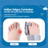 Bunion Corrector Adjustable Toe Separator Hallux Valgus Correction Orthopedic Pedicure Big Toe Corrector Foot Finger Stretch