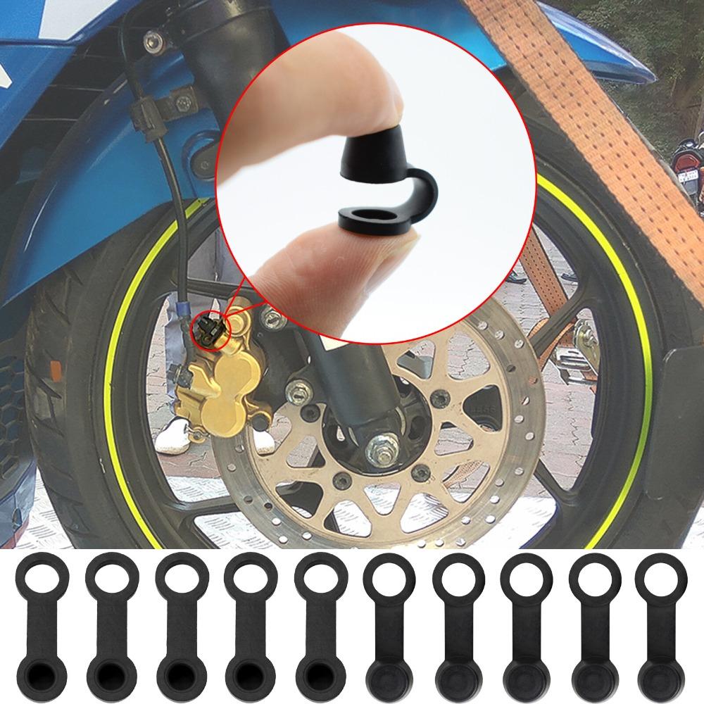20 PCS Rubber Brake Bleeder Screw Cap with Dust Cover Protects Against Dirt and Moisture for Automotive and Motorcycle Use