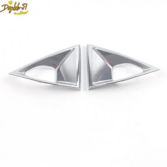 Chrome Front Bumper Fog Light Cover Trim Fits For Nissan Rogue/X-Trail -