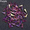 Puntos Nail Art 10Pcs Frauen Dreieck Spitze glänzend Strass DIY Dekoration Maniküre Kit